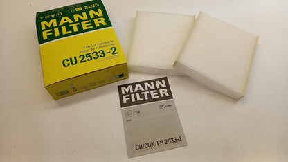 MANN-FILTER für BMW F10-13 F01-04 ROLLS-ROYCE ALPINA Innenraumfilter CU2533-2