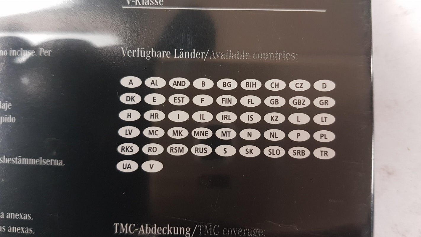 Original MERCEDES-BENZ C W205 Navigation SD Kartenupdate 2017 Europa A2139068404