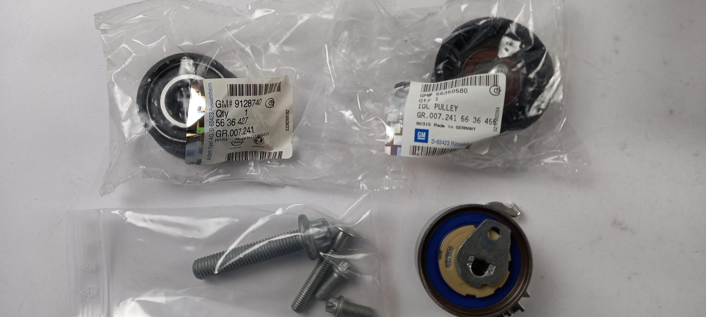 Original OPEL Astra-G Zafira-A Zahnriemensatz mit Rollen 93183572