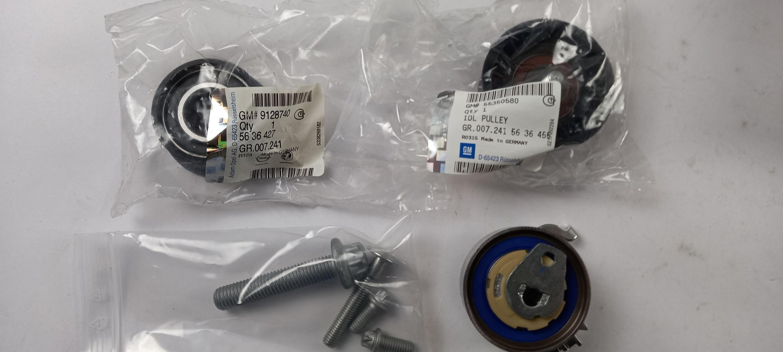 Original OPEL Astra-G Zafira-A Zahnriemensatz mit Rollen 93183572