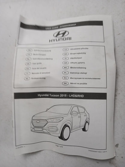Original HYUNDAI Tucson 15-18 Anhängerkupplung Elektrosatz 7-plg D7620ADE00CP