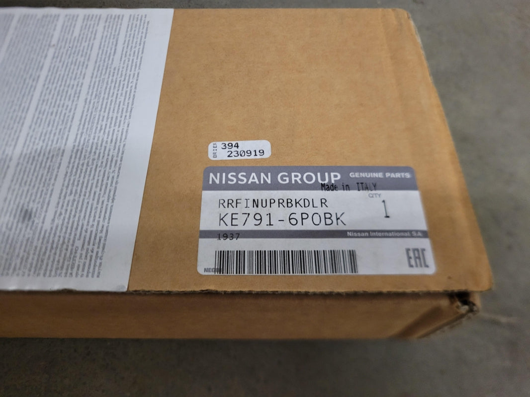 Original NISSAN Juke F16 Stoßstangen Zierleiste schwarz KE7916P0BK