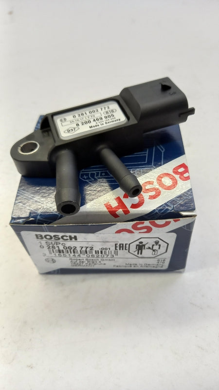 Original BOSCH RENAULT Megane OPEL Vivaro NISSAN Abgasdrucksensor 0281002772