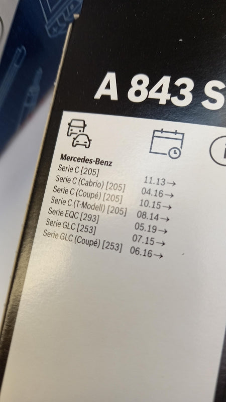 BOSCH für MERCEDES W205 C253 AeroTwin Wischerblättersatz (2st) vorne 3397009843