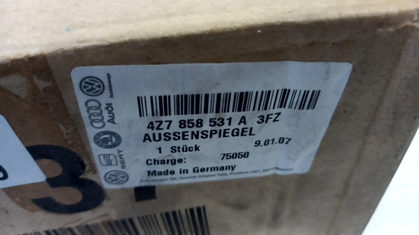 Original AUDI A6 Allroad Quattro 4B Außenspiegel schwarz links 4Z7858531A3FZ