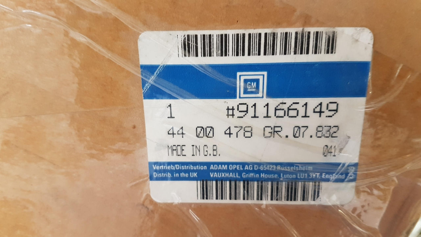 Original OPEL Vivaro-A Stoßfängerabdeckung grundiert hinten rechts 91166149