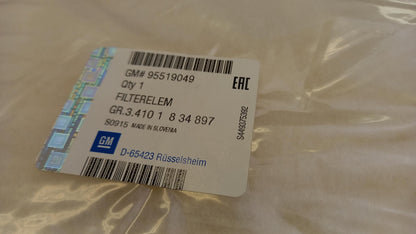 Original OPEL Vivaro-A 2.0 CDTI 2.5 DTI 2.5 CDTI Luftfiltereinsatz 95519049