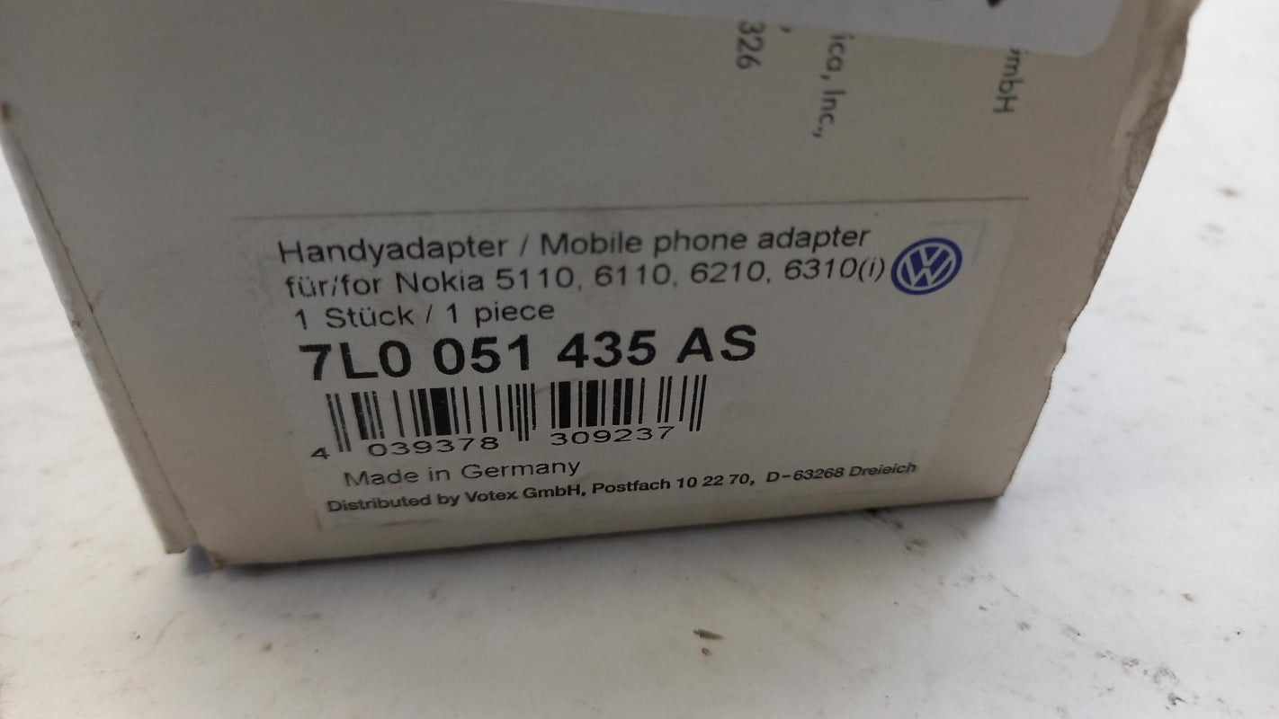 Original Volkswagen Handyadapter für Nokia 5110/6110/6210/6310 7L0051435AS