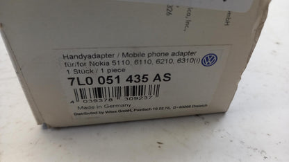 Original Volkswagen Handyadapter für Nokia 5110/6110/6210/6310 7L0051435AS