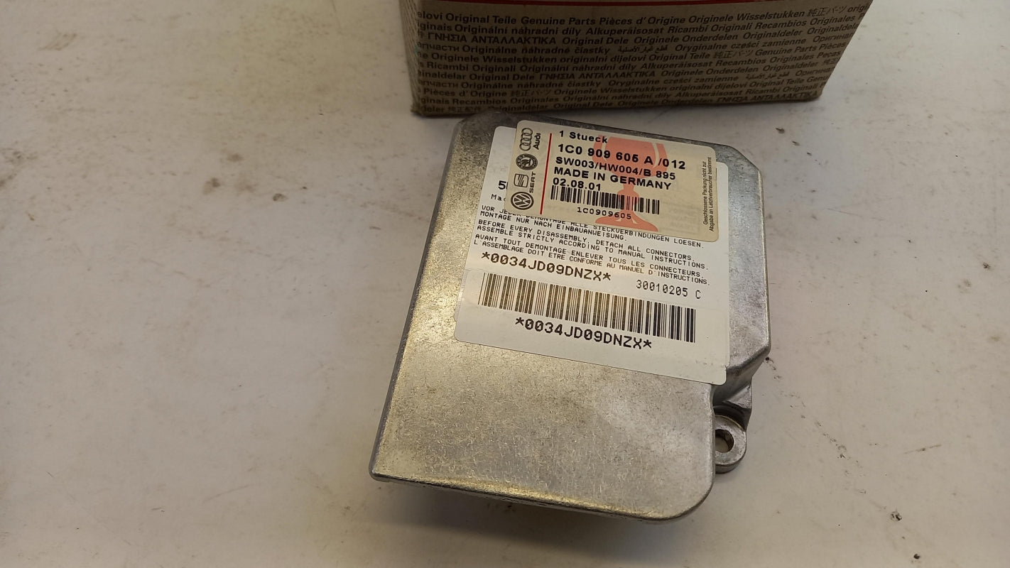 Original OE Volkswagen Airbag Steuergerät 1C0909605A012
