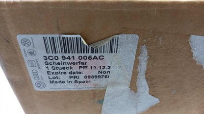 Original VW Passat B6 3C 2006-2011 Halogen Hauptscheinwerfer links 3C0941005AC