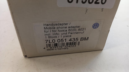 Original Volkswagen Handyadapter für Nokia 6020/6021 7L0051435BM