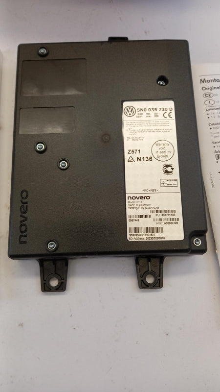 Original VOLKSWAGEN Caddy Jetta Telefon Montagesatz 000051473G