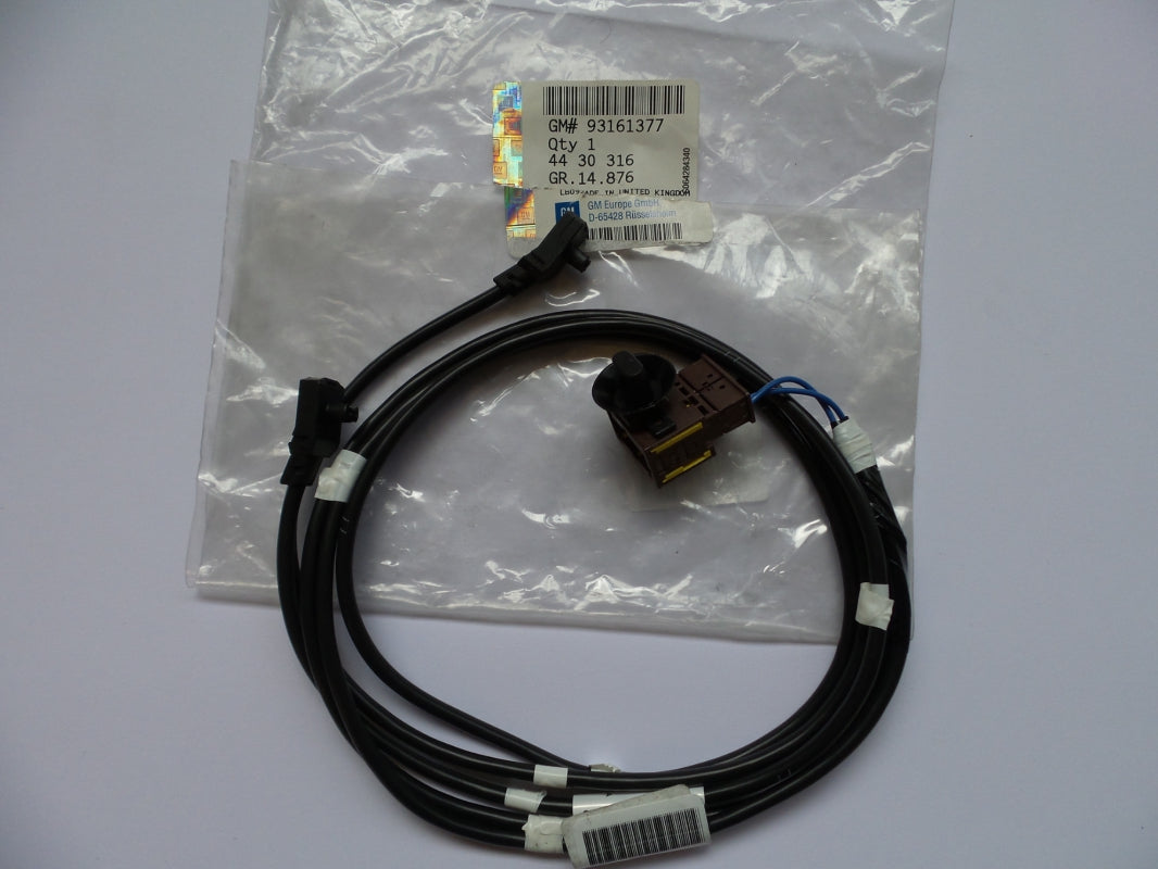 Original OPEL Vivaro-A cable set for passenger seat airbag 93161377 