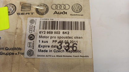 Original OE Volkswagen Fensterhebermotor 6Y2959802SK2