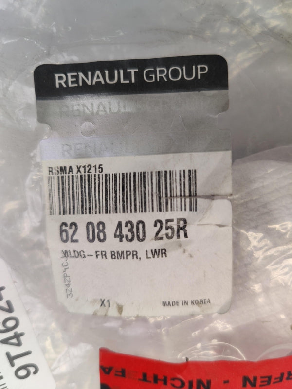Original OE RENAULT Stoßfängerabdeckung 620843025R