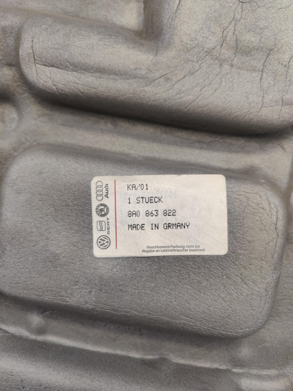 Original AUDI 80 90 Avant Quattro Motor Abdeckblech 8A0863822