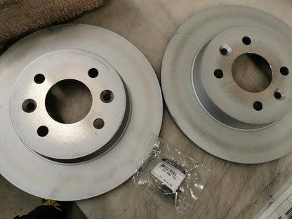 Original RENAULT Clio V Bremsscheibensatz Satz (2 Stück) Hinten 440A00868R