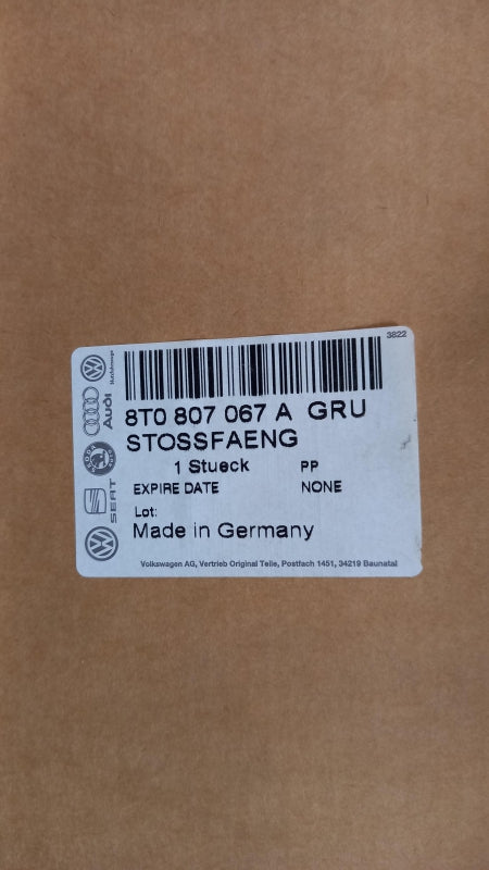Original AUDI A5 S5 Cabriolet Coupe Sportback Stoßstange 8T0807067AGRU