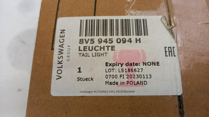 Original AUDI A3 8V LED-Schlussleuchte Heckleuchte innen rechts 8V5945094H