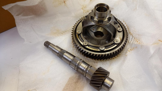 Original AUDI A2 VW Polo SKODA Fabia 5-Gang Differential Triebsatz 02T409143AA