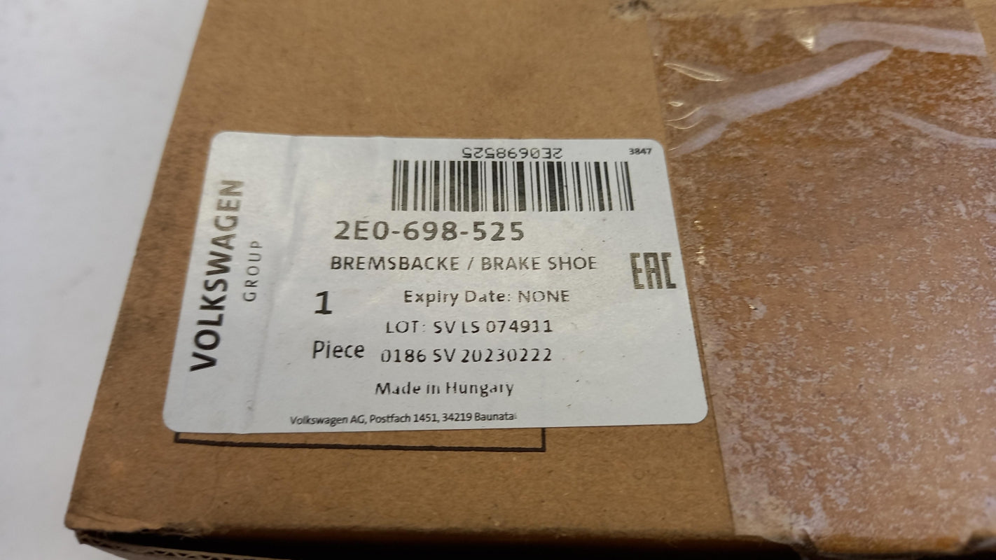 Original VW Crafter 2E 2006-2016 Bremsbackensatz 2E0698525
