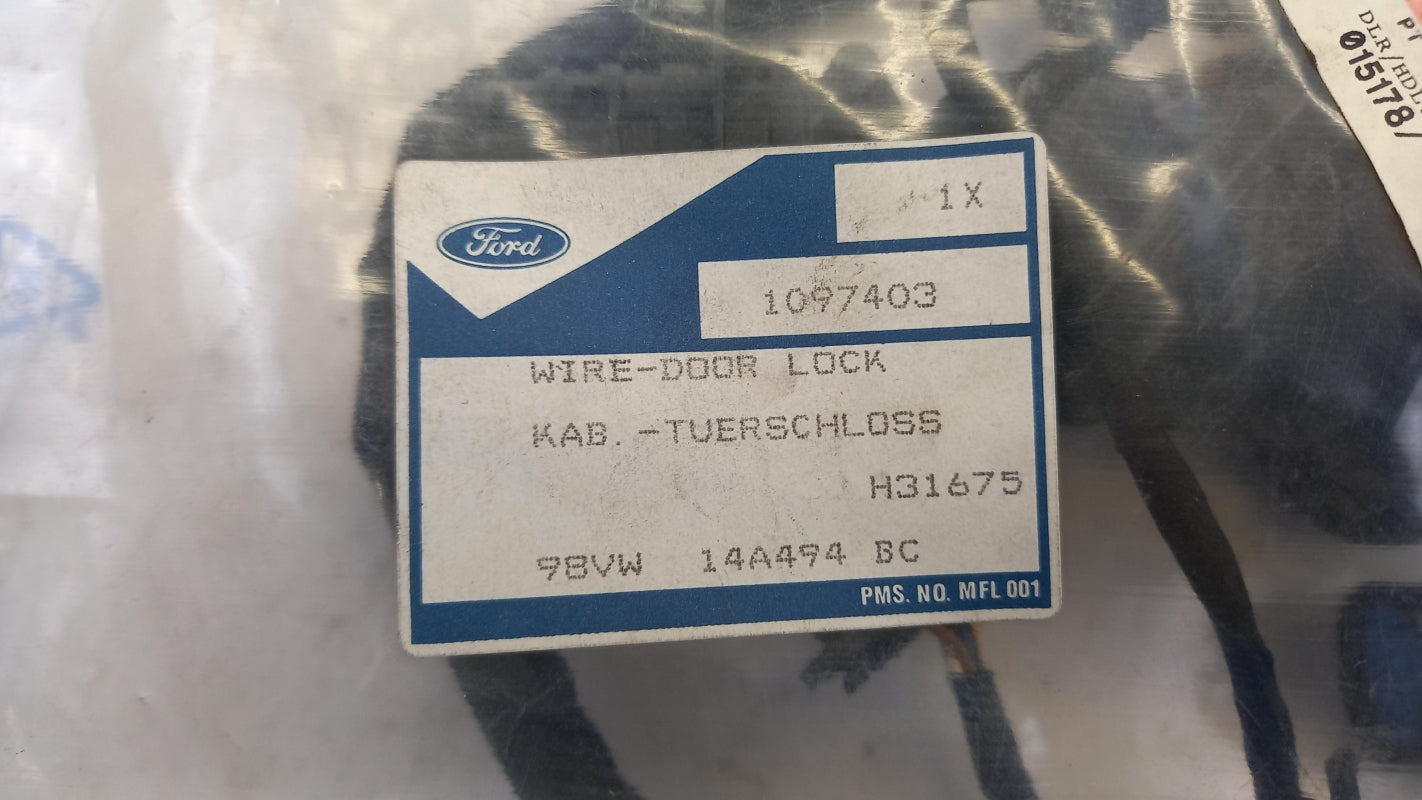 Original OE FORD Tür Kabelbaum 1097403