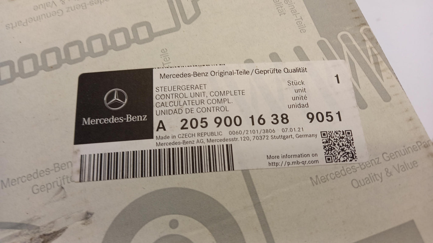 Original MERCEDES-BENZ C-klasse W205 Lenkstockschalter A20590016389051
