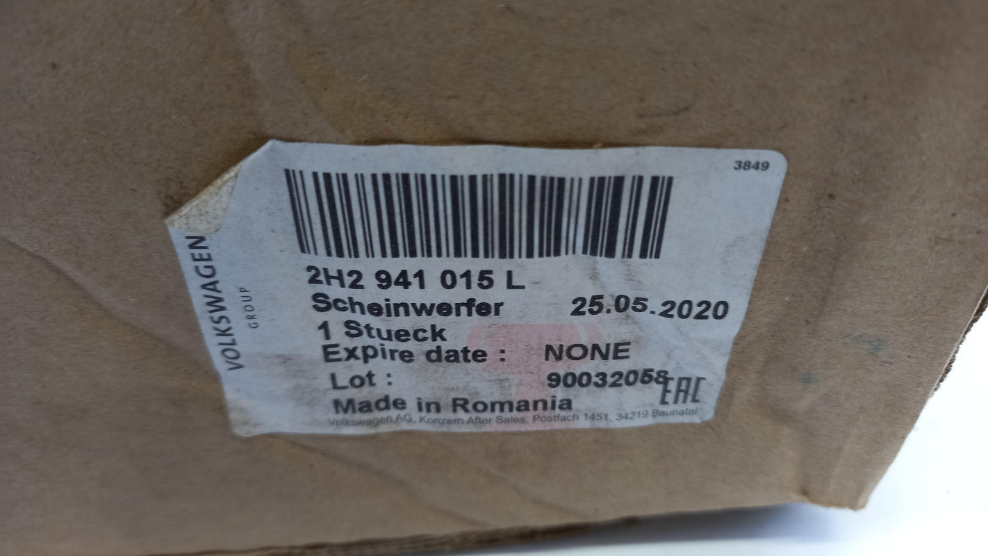 Original VW Amarok 2H S6 Halogen Doppelscheinwerfer links 2H2941015L