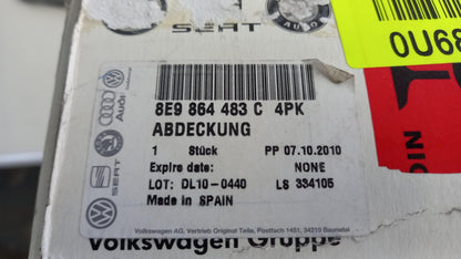 Original AUDI A4 RS4 8E SEAT Exeo Ladekantenschutz soulschwarz 8E9864483C4PK