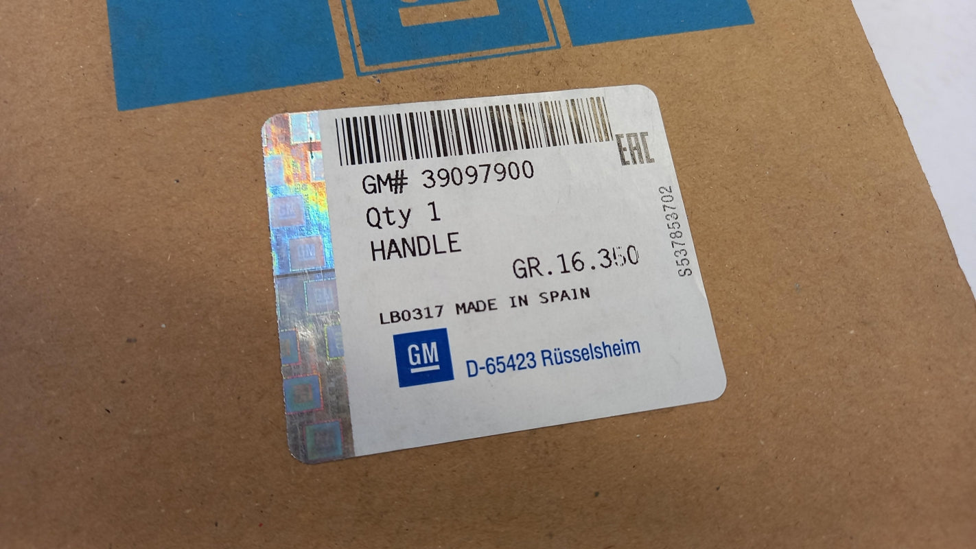 Original OPEL Meriva-B Heckklappe Freigabe Griff 39097900