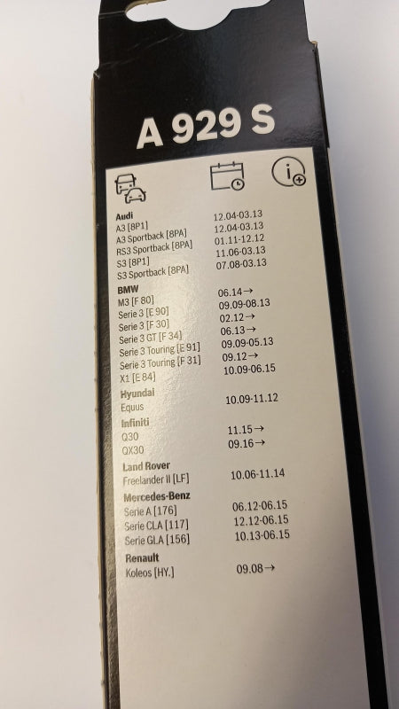 BOSCH Wischerblättersatz 2st für AUDI BMW MERCEDES RENAULT HYUNDAI 3397118929