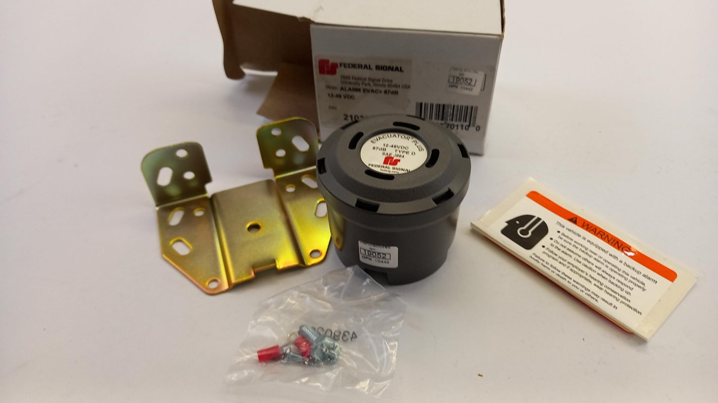 FEDERAL SIGNAL VAMA Evac Back-up-Alarme 87DB 12-48VDC  210330SSG