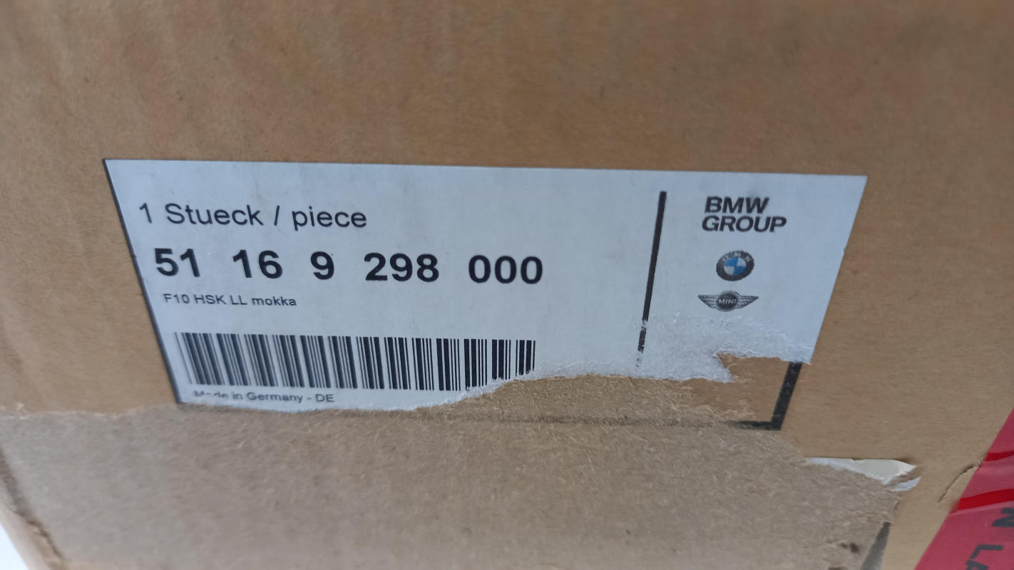 Original BMW F10 F11 Handschuhfach Mokka 51169298000