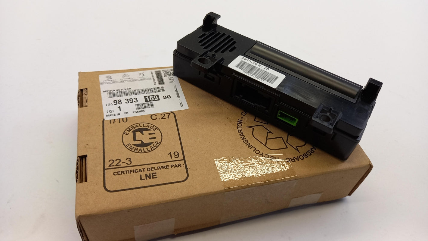Original PEUGEOT 208 (20-22) 2008 (20-22) Bluetooth-Modul Steuergerät 9839316980