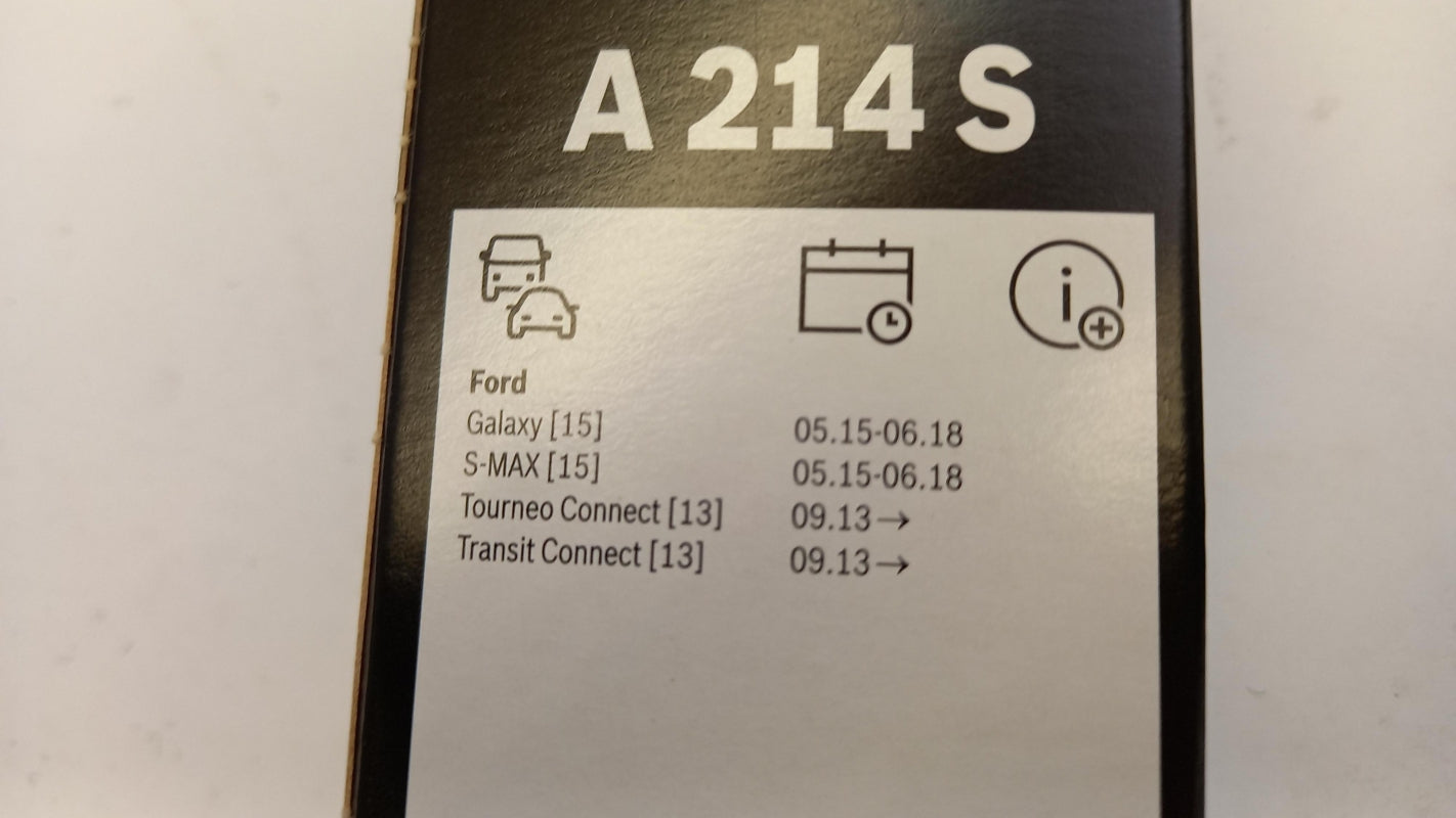 BOSCH Wischerblättersatz (2st) für FORD Galaxy III C-Max 2.0 Vorne 3397014214