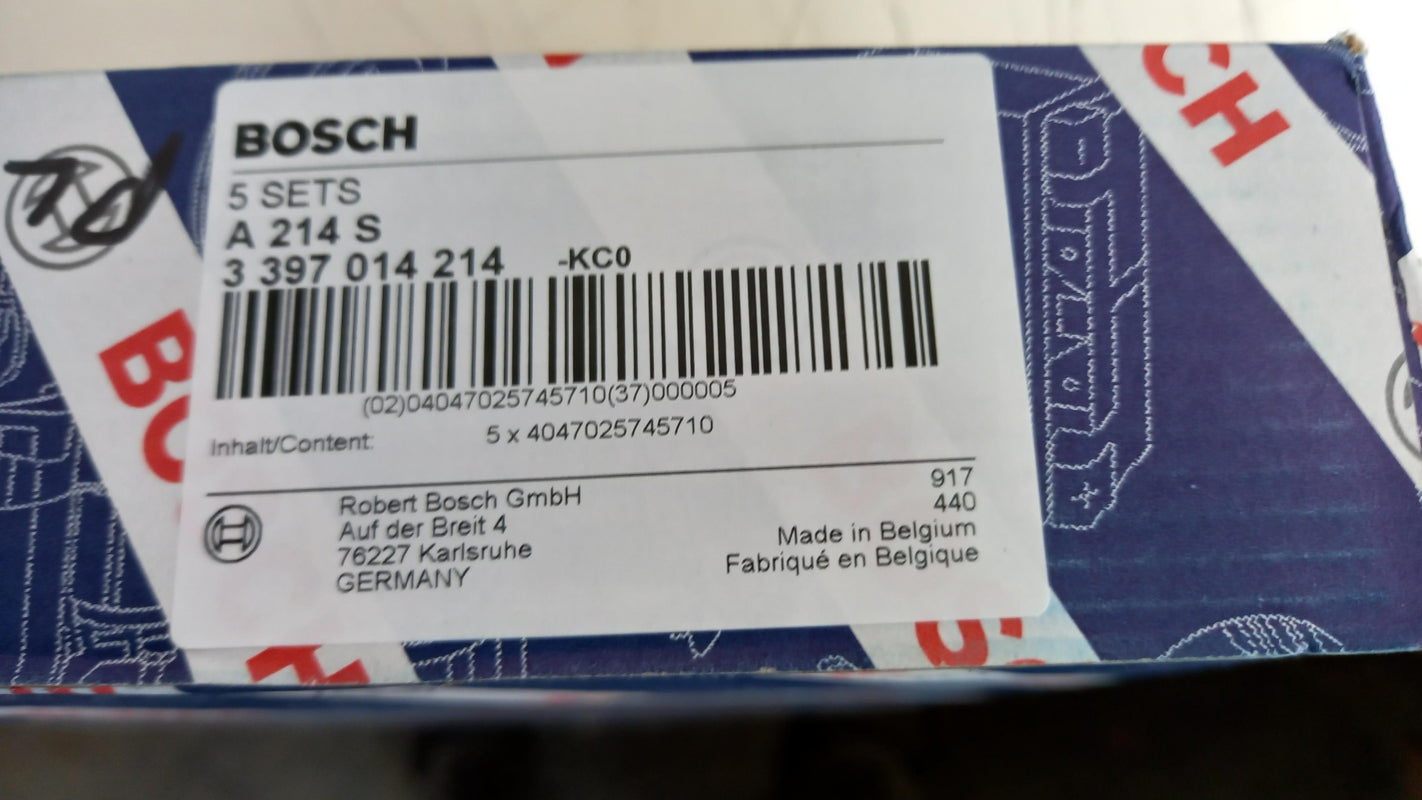 BOSCH Wischerblättersatz (2st) für FORD Galaxy III C-Max 2.0 Vorne 3397014214