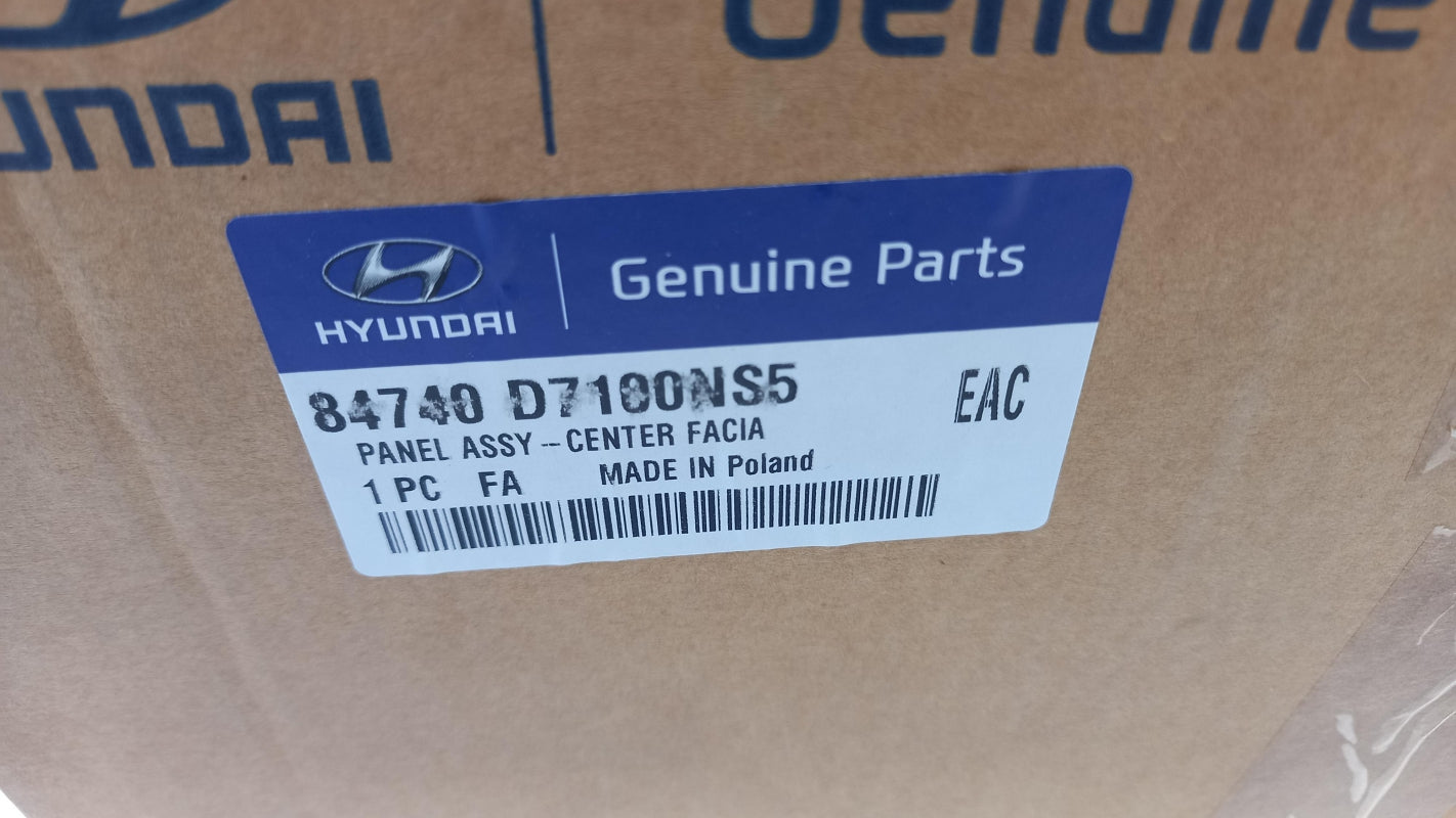 Original HYUNDAI Tucson IX35 Mittelkonsole Teil 84740D7100NS5