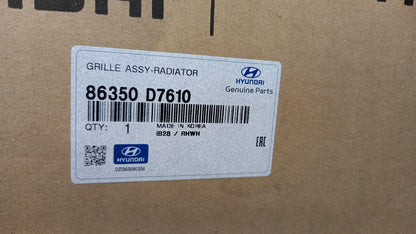 Original OE HYUNDAI/KIA Kühlergitter 86350D7610