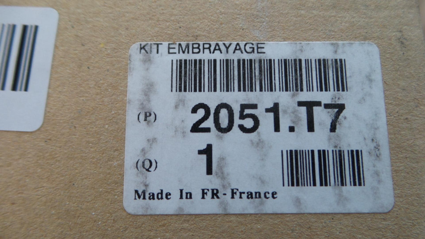 Original PEUGEOT 206 207 307 407 CITROEN C3 C4 C5 II Kupplungssatz 1.6HDi 2051T7