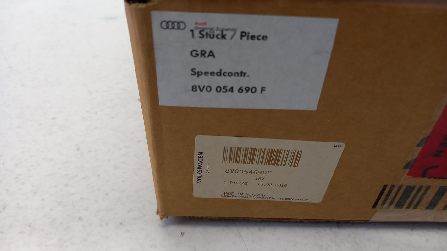 Original AUDI A3 8V 2013- Geschwindigkeitsregelanlage Nachrüsten GRA 8V0054690F
