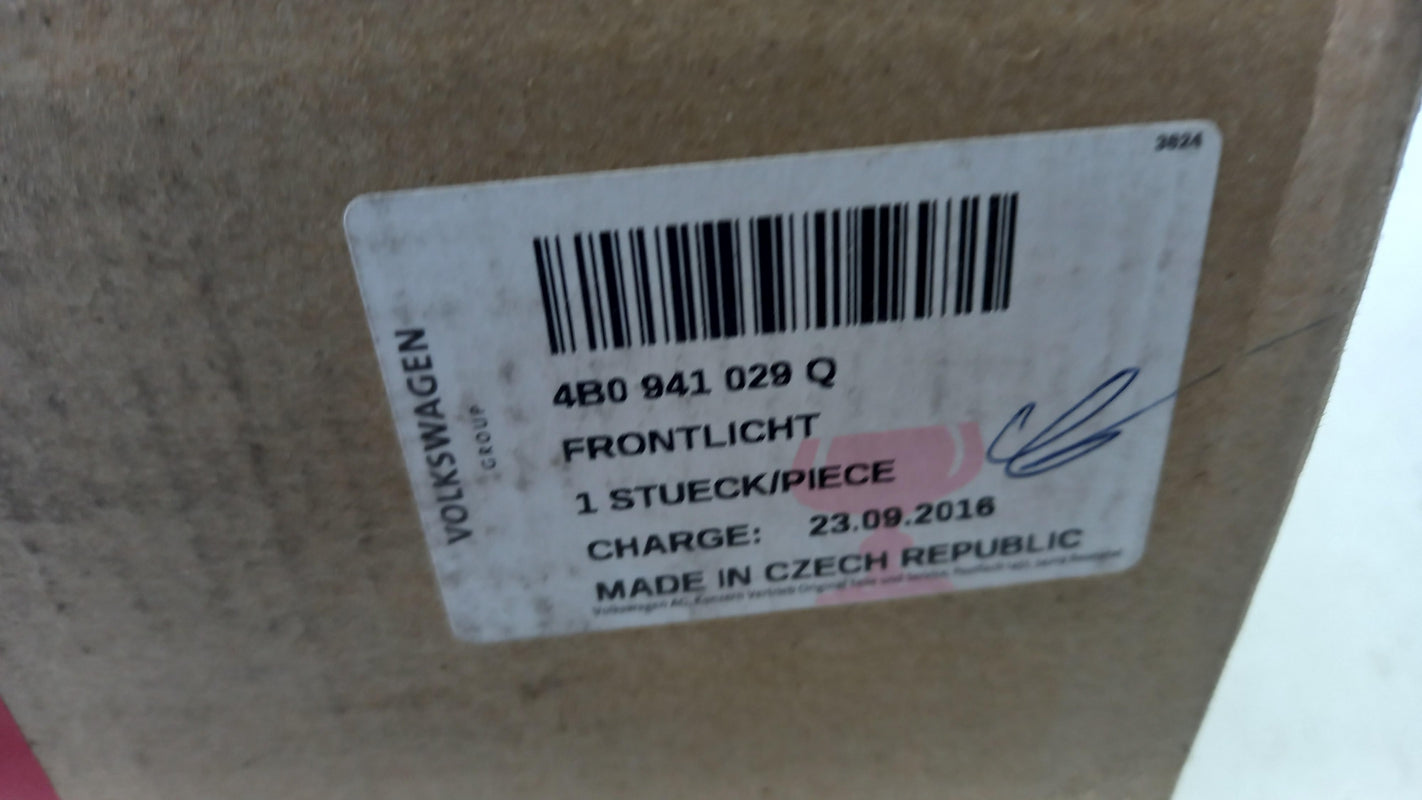 Original AUDI A6 4B 1999-2002 Halogen Scheinwerfer Frontlicht links 4B0941029Q