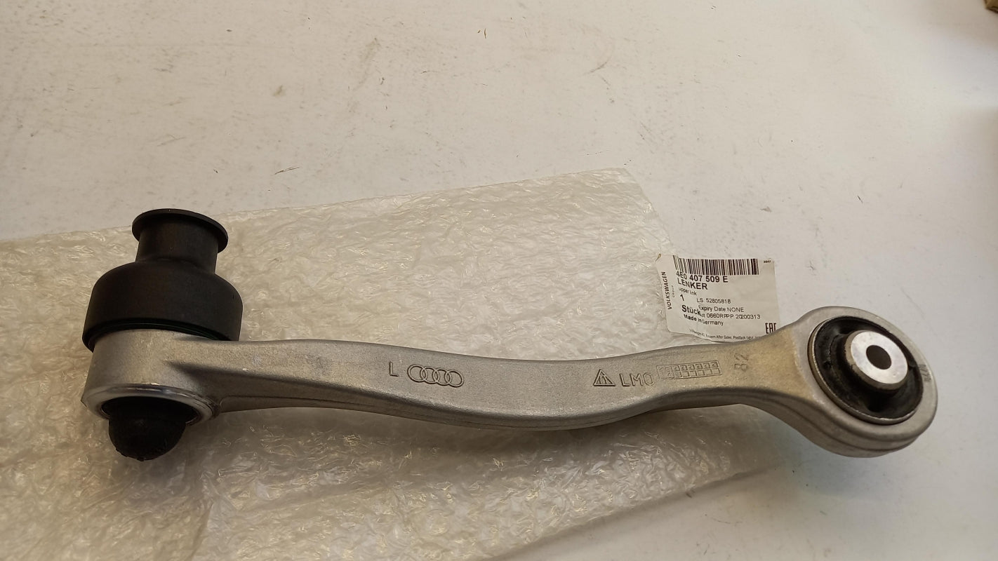 Original AUDI A6 4F A8 4E VW Phaeton Querlenker oben hinten links 4E0407509E