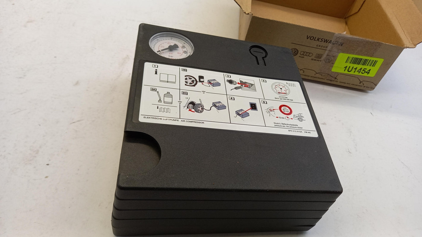 Original AUDI VW SKODA SEAT Luftkompressor Reifenkompressor 8P0012615A