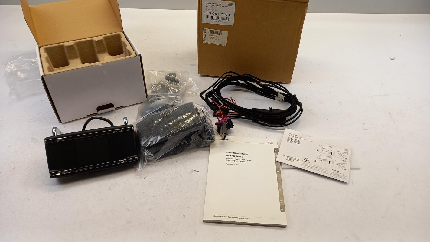 Original AUDI Q7 4L 2010-2015 Nachrüstsatz für die Sitzvorbereitung 4L0051700E