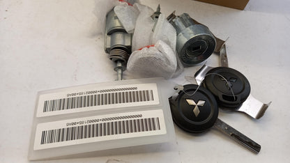 Original OE MITSUBISHI Schließzylinder Satz 6370A584