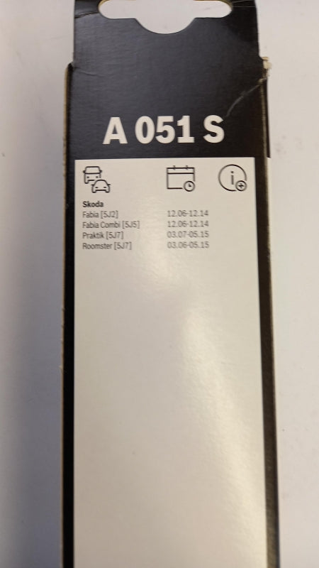 BOSCH für SKODA Fabia Roomster Wischerblättersatz (2st) vorne 3397009051