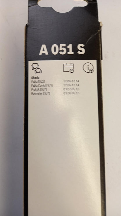BOSCH für SKODA Fabia Roomster Wischerblättersatz (2st) vorne 3397009051