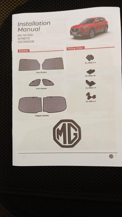 Original MG EHS Plug-in Hybrid Sonnenschutz SAC1000238