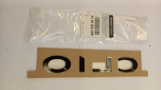 Original RENAULT Clio IV Emblem Plakette Hinten 908890688R